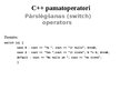 Presentations 'C++ pamatoperatori', 14.