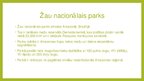 Presentations 'Ziemeļamerikas un Dienvidamerikas nacionālie parki', 17.