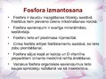 Presentations 'Fosfors', 15.