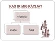 Presentations 'Migrācija', 2.