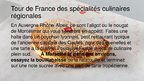 Presentations 'Les traditions culinaires en France', 8.