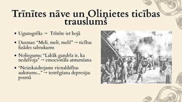 Presentations 'Nāve un tās raisītie psiholoģiskie aspekti "Mērnieku Laikos"', 3.