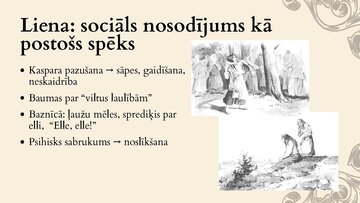 Presentations 'Nāve un tās raisītie psiholoģiskie aspekti "Mērnieku Laikos"', 6.