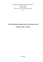 Research Papers 'Darba likumdošana, pedagogu tiesību un pienākumu saistība', 1.