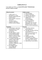 Summaries, Notes 'SVID analīze "Globalizācijas procesu ietekme Latvijā"', 1.