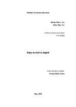 Research Papers 'Kapu kultūra Latgalē', 1.