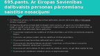 Presentations 'Personas izdošana Latvijai no ES dalībvalsts', 15.