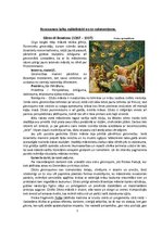 Research Papers 'Renesanses laika mākslinieku un viņu spilgtāko darbu raksturojums', 1.