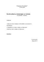 Summaries, Notes 'Sociālo pētījumu metodoloģija un metodes', 5.
