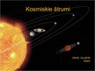 Presentations 'Kosmiskie ātrumi, to vēsture', 1.