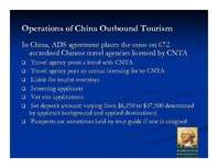 Presentations 'Tourism in China', 11.