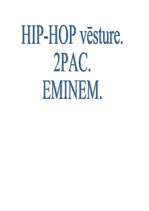 Research Papers 'Hip-hop vēsture, 2PAC, Eminem', 12.