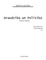 Essays 'Draudzība un politika', 1.