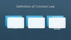Presentations 'What is Criminal Law?', 3.