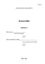 Research Papers 'Komercķīla', 2.
