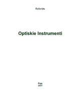 Research Papers 'Optiskie instrumenti', 1.