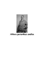 Research Papers 'Hitlera personības analīze', 1.