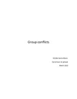 Research Papers 'Group Conflicts', 1.