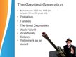 Presentations 'Generation Gap', 5.