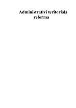 Research Papers 'Administratīvi teritoriālā reforma', 1.