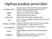 Presentations 'Mazgāšanas-dezinfekcijas plāns un  higiēnas prasības personālam', 4.