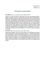 Summaries, Notes 'Good and bad diction - SWOT analysis', 1.