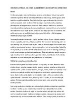 Summaries, Notes 'Sociālās zinības – cilvēks, sabiedrība un savstarpējās attiecības', 1.