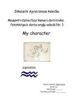 Essays 'My Character', 1.