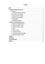 Practice Reports 'Uzņēmuma ārējās un iekšējās vides analīze', 1.