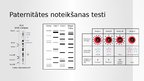 Presentations 'Paternitātes noteikšanas testi', 2.