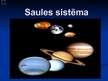 Presentations 'Saules sistēma', 1.