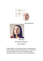 Summaries, Notes 'Biometriskie skenējumi - sejas atpazīšanas tehnoloģijas', 1.