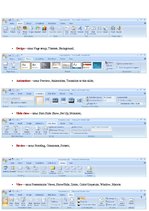 Summaries, Notes 'Microsoft PowerPoint 2007 lietotāja rokasgrāmata', 5.