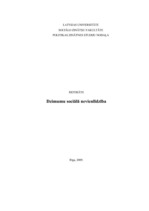 Research Papers 'Dzimumu sociālā nevienlīdzība', 1.