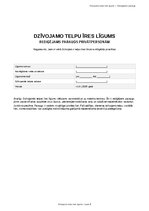 Samples 'Dzīvojamo telpu īres līgums', 11.