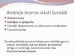 Presentations 'Andrejs Jesens', 13.