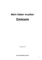 Research Papers 'Mein lieber musiker - Eminem', 1.