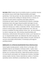 Summaries, Notes 'Psiholoģijas vēsture', 4.