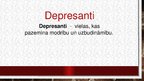 Presentations 'Psihotropās vielas. Depresanti', 2.