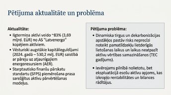 Presentations 'Ilgtermiņa ieguldījumu uzskaite, kontrole un to izmantošanas analīze uzņēmumā AS', 2.