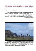 Research Papers 'Lieldienu salas statujas', 1.