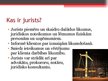Presentations 'Jurista profesija', 2.