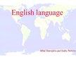 Presentations 'English Language', 1.
