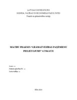 Practice Reports 'Grāmatvedības paņēmienu pielietojums', 1.