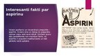 Presentations 'Aspirīns', 2.