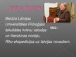 Presentations 'Latviešu valodnieki', 10.