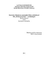 Research Papers 'Inovatīvs risinājums uzņēmējdarbības uzlabošanai SIA "Pulsante Latvia" - anellos', 1.
