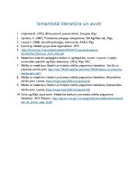 Practice Reports 'Agrīnās bērnības pedagoģiskā prakse', 29.