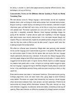 Essays 'Learning foreign languages in a global world', 2.