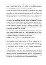 Essays 'Learning foreign languages in a global world', 5.
